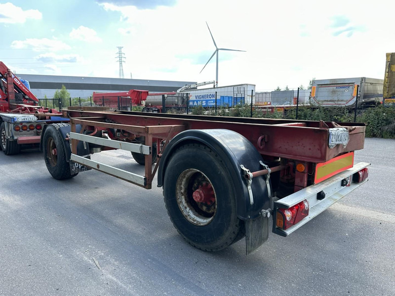 DEOM - SCHMIT R202P 2-AS CONTAINER TRANSPORT - BPW - GOEDE BANDEN - LUCHTVERING - BELGISCHE PAPIEREN - Container/ Wechselfahrgestell Anhänger: das Bild 4 DEOM - SCHMIT R202P 2-AS CONTAINER TRANSPORT - BPW - GOEDE BANDEN - LUCHTVERING - BELGISCHE PAPIEREN - Container/ Wechselfahrgestell Anhänger: das Bild 4
