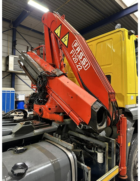 Abrollkipper, Autokran Iveco TRAKKER 350 6x4 HOOKLIFT + CRANE FASSI F120.22 (5/6 F) - *342.000km* - STEEL SPRING / BIG AXLES - AS TRONIC AUTOMATIC GEARBOX: das Bild 9