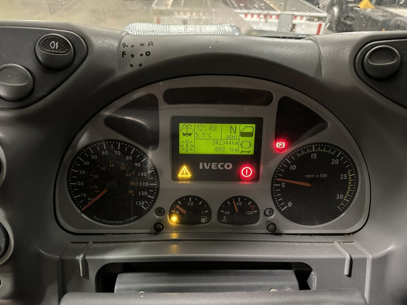 Abrollkipper, Autokran Iveco TRAKKER 350 6x4 HOOKLIFT + CRANE FASSI F120.22 (5/6 F) - *342.000km* - STEEL SPRING / BIG AXLES - AS TRONIC AUTOMATIC GEARBOX: das Bild 18