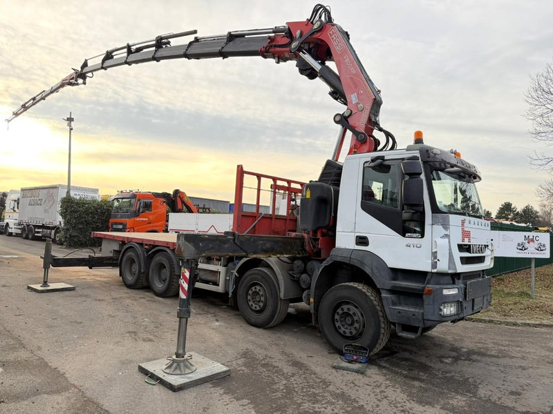Iveco TRAKKER 410 8x4 + 32m! KRAN FASSI F800 6x + FLY-JIB 6x + WINCH - MANUAL ZF - CURSOR 13 - *183.000km* - BIG AXLES / HUB REDUCTION - BE TRUCK - Pritsche LKW, Autokran: das Bild 1 Iveco TRAKKER 410 8x4 + 32m! KRAN FASSI F800 6x + FLY-JIB 6x + WINCH - MANUAL ZF - CURSOR 13 - *183.000km* - BIG AXLES / HUB REDUCTION - BE TRUCK - Pritsche LKW, Autokran: das Bild 1