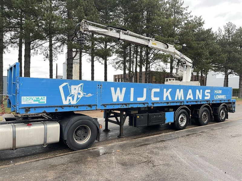 Kwb STEENOPLEGGER KRAAN HIAB R130-F2 - 2x EXT + ROTATOR - 2x STUURASSEN - SCHIJFREMMEN - SAF ASSEN - Pritschenauflieger/ Plattformauflieger: das Bild 1 Kwb STEENOPLEGGER KRAAN HIAB R130-F2 - 2x EXT + ROTATOR - 2x STUURASSEN - SCHIJFREMMEN - SAF ASSEN - Pritschenauflieger/ Plattformauflieger: das Bild 1