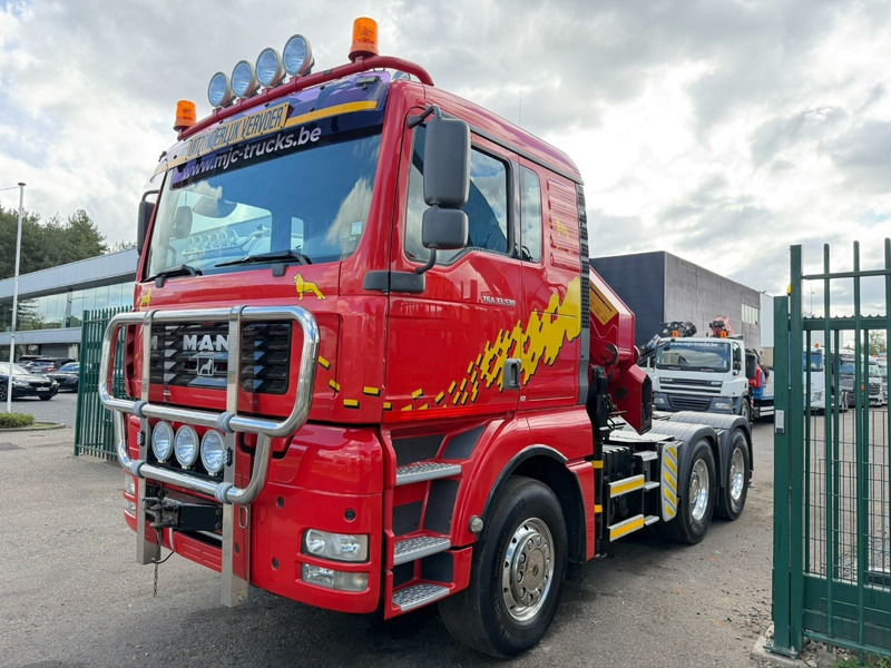 MAN TGA 33.530 6x4 - 90T + CRANE HMF 3720 K6 (17.3m) - RETARDER - MANUAL ZF - EURO 3 - 590.000km - ALCOA - BIG AXLES HUB REDUCTION - BE TRUCK - TOP CONDITION - Autokran: das Bild 3 MAN TGA 33.530 6x4 - 90T + CRANE HMF 3720 K6 (17.3m) - RETARDER - MANUAL ZF - EURO 3 - 590.000km - ALCOA - BIG AXLES HUB REDUCTION - BE TRUCK - TOP CONDITION - Autokran: das Bild 3