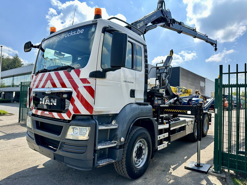 MAN TGS 33.440 6x4 BB HOOKLIFT + CRANE HIAB 166 E-3 HIDUO - RADIO - ROTATOR - EURO 5 - BE TRUCK - Abrollkipper, Autokran: das Bild 5 MAN TGS 33.440 6x4 BB HOOKLIFT + CRANE HIAB 166 E-3 HIDUO - RADIO - ROTATOR - EURO 5 - BE TRUCK - Abrollkipper, Autokran: das Bild 5