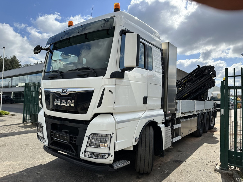 MAN TGX 35.420 8x4-4 TRIDEM + CRANE (26m!) HIAB X-HIPRO 408 E-5 + JIB 100X-5 - PLATFORM 6m40 - *306.245km* - BE TRUCK - Autokran: das Bild 4 MAN TGX 35.420 8x4-4 TRIDEM + CRANE (26m!) HIAB X-HIPRO 408 E-5 + JIB 100X-5 - PLATFORM 6m40 - *306.245km* - BE TRUCK - Autokran: das Bild 4