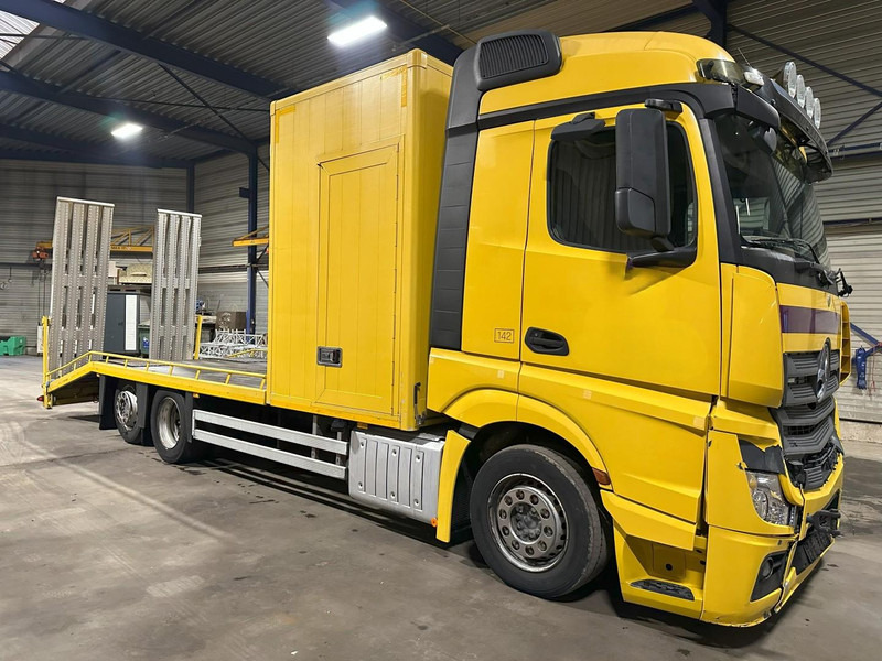Mercedes-Benz ACTROS 2745 6x2 OPRIJWAGEN / AUTOTRANSPORTER / MACHINE TRANSPORTER - WINCH - 6m10 - EURO 5 - LIFT AXLE - HYDR RAMPS - NL TRUCK - Abschleppwagen: das Bild 1 Mercedes-Benz ACTROS 2745 6x2 OPRIJWAGEN / AUTOTRANSPORTER / MACHINE TRANSPORTER - WINCH - 6m10 - EURO 5 - LIFT AXLE - HYDR RAMPS - NL TRUCK - Abschleppwagen: das Bild 1