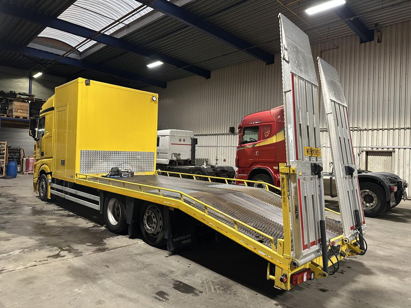Mercedes-Benz ACTROS 2745 6x2 OPRIJWAGEN / AUTOTRANSPORTER / MACHINE TRANSPORTER - WINCH - 6m10 - EURO 5 - LIFT AXLE - HYDR RAMPS - NL TRUCK - Abschleppwagen: das Bild 3 Mercedes-Benz ACTROS 2745 6x2 OPRIJWAGEN / AUTOTRANSPORTER / MACHINE TRANSPORTER - WINCH - 6m10 - EURO 5 - LIFT AXLE - HYDR RAMPS - NL TRUCK - Abschleppwagen: das Bild 3