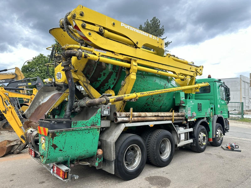 Mercedes-Benz ACTROS 3241 8x4 PUMI PM M 21-3 (21m) Putzmeister - *238.000km* / 1586H - EPS - BLADVERING / NAAFREDUCTIE - Betonpumpe: das Bild 5 Mercedes-Benz ACTROS 3241 8x4 PUMI PM M 21-3 (21m) Putzmeister - *238.000km* / 1586H - EPS - BLADVERING / NAAFREDUCTIE - Betonpumpe: das Bild 5