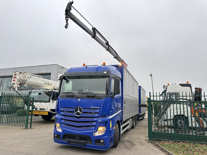Mercedes-Benz Actros 2645 6x2 105m³ JUMBO + RETARDER + CRANE PALFINGER PK 19.001 SLD (4x) + RADIO - *FULL AIR* - FRIGO - EURO 6 - SAF AXLES - BELGIAN TRUCK - Autokran: das Bild 3 Mercedes-Benz Actros 2645 6x2 105m³ JUMBO + RETARDER + CRANE PALFINGER PK 19.001 SLD (4x) + RADIO - *FULL AIR* - FRIGO - EURO 6 - SAF AXLES - BELGIAN TRUCK - Autokran: das Bild 3