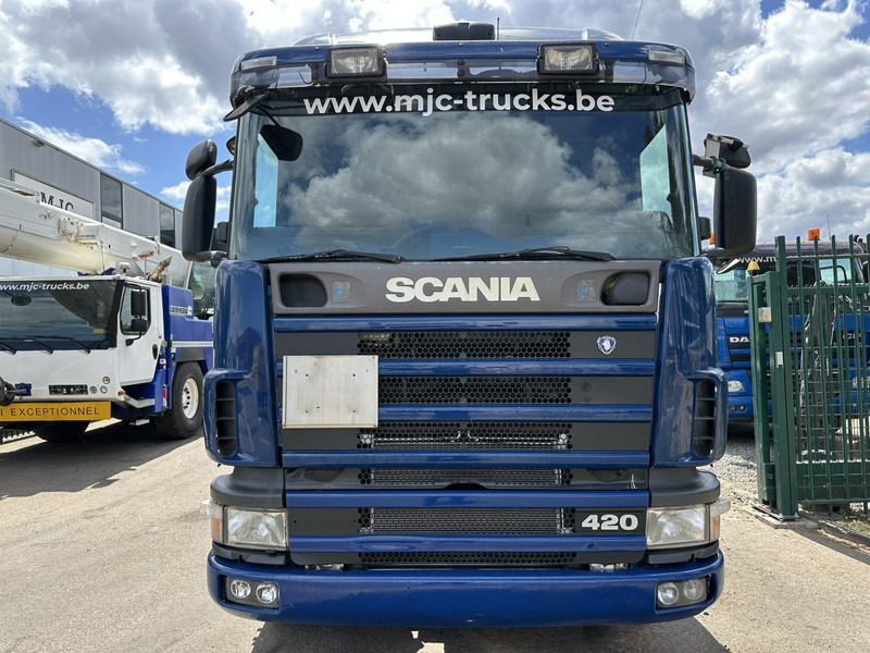Scania 124L-420 6x2 HOOKLIFT VDL 20T - STEEL SPRING / BALLESTAS / BLATT - MANUAL - MECHANICAL PUMP - 10 TIRES DOUBLE WHEELS - Abrollkipper: das Bild 2 Scania 124L-420 6x2 HOOKLIFT VDL 20T - STEEL SPRING / BALLESTAS / BLATT - MANUAL - MECHANICAL PUMP - 10 TIRES DOUBLE WHEELS - Abrollkipper: das Bild 2