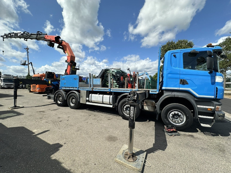 Scania G440 8x4 + (26.5m!) CRANE PALFINGER PK78002 SH G 8x + 1 + WINCH - PLATFORM 6m25 - MANUAL - HUB REDUCTION - STEEL SPRING - EURO 5 - BE TRUCK - Autokran: das Bild 4 Scania G440 8x4 + (26.5m!) CRANE PALFINGER PK78002 SH G 8x + 1 + WINCH - PLATFORM 6m25 - MANUAL - HUB REDUCTION - STEEL SPRING - EURO 5 - BE TRUCK - Autokran: das Bild 4