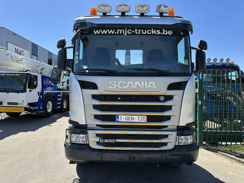 Scania G450 6x4 HOOKLIFT AJK 20T - 5760mm - 3m90 WB - HUB REDUCTION / STEEL SUSP. - EURO 6 - BE TRUCK - Abrollkipper: das Bild 2 Scania G450 6x4 HOOKLIFT AJK 20T - 5760mm - 3m90 WB - HUB REDUCTION / STEEL SUSP. - EURO 6 - BE TRUCK - Abrollkipper: das Bild 2
