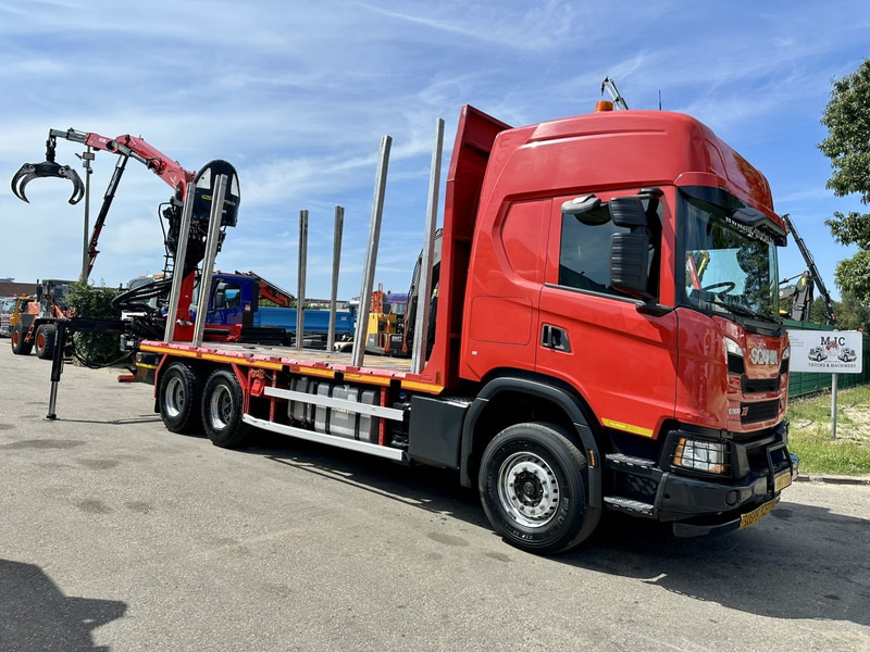 Scania G500 XT 6x4 WOOD / TIMBER / HOLZ CRANE PALFINGER EPSILON Q150Z + RETARDER - FULL AIR SUSP. - BE TRUCK - Holztransporter, Autokran: das Bild 1 Scania G500 XT 6x4 WOOD / TIMBER / HOLZ CRANE PALFINGER EPSILON Q150Z + RETARDER - FULL AIR SUSP. - BE TRUCK - Holztransporter, Autokran: das Bild 1