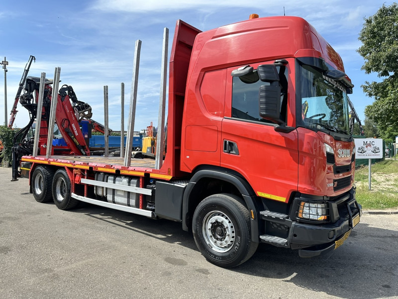 Scania G500 XT 6x4 WOOD / TIMBER / HOLZ CRANE PALFINGER EPSILON Q150Z + RETARDER - FULL AIR SUSP. - BE TRUCK - Pritsche LKW, Autokran: das Bild 1 Scania G500 XT 6x4 WOOD / TIMBER / HOLZ CRANE PALFINGER EPSILON Q150Z + RETARDER - FULL AIR SUSP. - BE TRUCK - Pritsche LKW, Autokran: das Bild 1