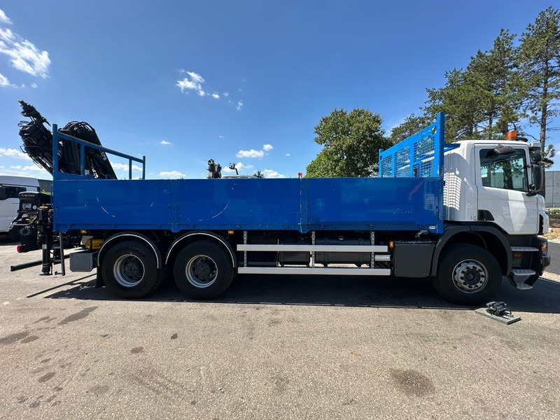Scania P410 6x4 + CRANE HIAB 166 ES-4 - RETARDER - ROTATOR - PLATFORM 6m80 - BIG AXLES HUB REDUCTION - STEEL SPRING - Autokran: das Bild 5 Scania P410 6x4 + CRANE HIAB 166 ES-4 - RETARDER - ROTATOR - PLATFORM 6m80 - BIG AXLES HUB REDUCTION - STEEL SPRING - Autokran: das Bild 5