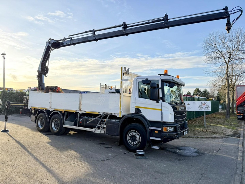 Scania P410 6x4 + CRANE HIAB X-HIDUO 188 ES-4 - RETARDER - ROTATOR - PLATFORM 6m80 - BIG AXLES HUB REDUCTION - STEEL SPRING - TUV 05/2026 - Autokran: das Bild 1 Scania P410 6x4 + CRANE HIAB X-HIDUO 188 ES-4 - RETARDER - ROTATOR - PLATFORM 6m80 - BIG AXLES HUB REDUCTION - STEEL SPRING - TUV 05/2026 - Autokran: das Bild 1