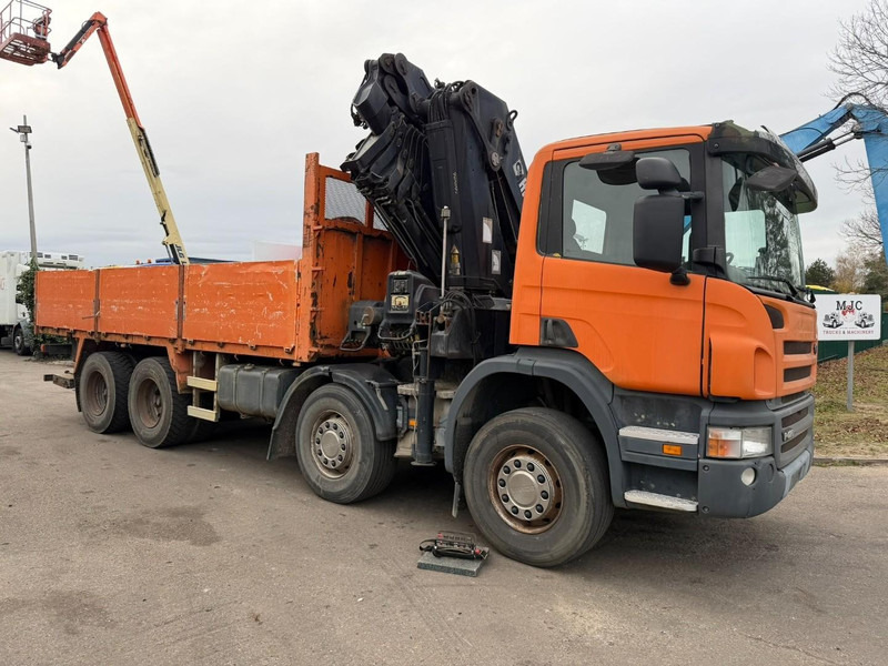 Scania P420 8X4 + (25m) CRANE HIAB 422 E-5 HIPRO + JIB 100X-4 - RETARDER - *284.000km* - MANUAL - STEEL SPRING - EURO 3 - BE TRUCK - Autokran: das Bild 3 Scania P420 8X4 + (25m) CRANE HIAB 422 E-5 HIPRO + JIB 100X-4 - RETARDER - *284.000km* - MANUAL - STEEL SPRING - EURO 3 - BE TRUCK - Autokran: das Bild 3