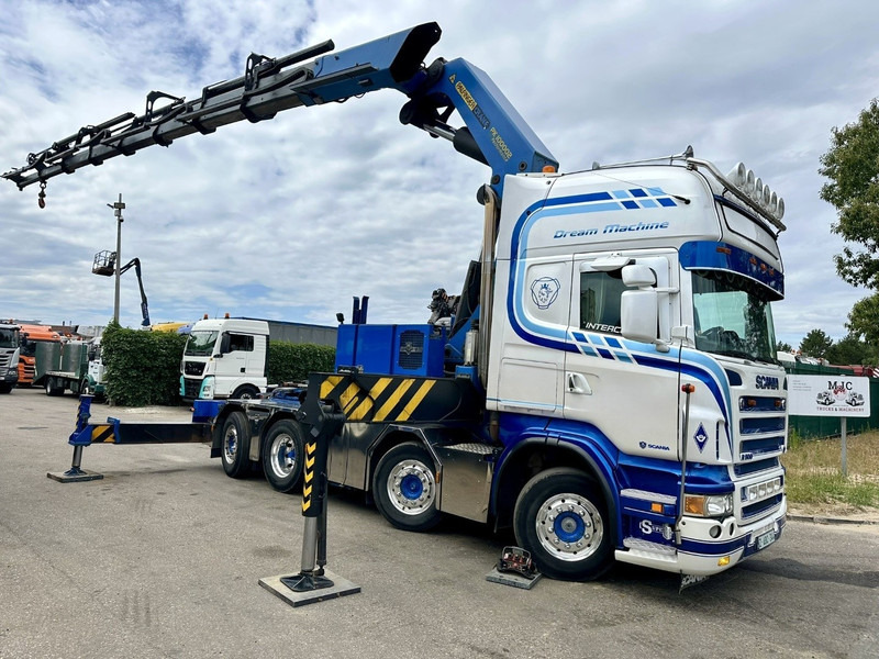 Scania R500 8x2 + CRANE 100Tm! PALFINGER PK100002 G 8x + 1 ME - RETARDER - ALCOA DURA BRIGHT - LIFT + STEERING - 5/6 HYDR F - TÜV 05/2026 - TOP CONDITION - Autokran: das Bild 1 Scania R500 8x2 + CRANE 100Tm! PALFINGER PK100002 G 8x + 1 ME - RETARDER - ALCOA DURA BRIGHT - LIFT + STEERING - 5/6 HYDR F - TÜV 05/2026 - TOP CONDITION - Autokran: das Bild 1