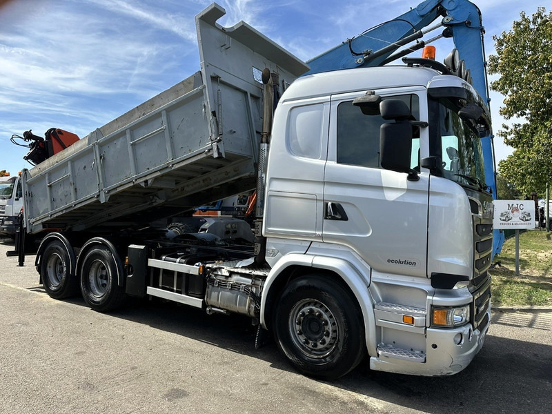 Scania R520 6x4 PRITSCHE + KRAN PALFINGER PK 15002 A - *ZSM + KIPPER* - RETARDER - *FULL AIR* - EUR 6 - BE TRUCK - Pritsche LKW, Autokran: das Bild 5 Scania R520 6x4 PRITSCHE + KRAN PALFINGER PK 15002 A - *ZSM + KIPPER* - RETARDER - *FULL AIR* - EUR 6 - BE TRUCK - Pritsche LKW, Autokran: das Bild 5