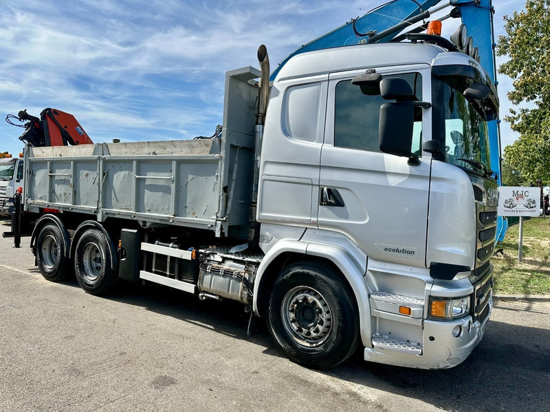 Scania R520 6x4 PRITSCHE + KRAN PALFINGER PK 15002 A - *ZSM + KIPPER* - RETARDER - *FULL AIR* - EUR 6 - BE TRUCK - Pritsche LKW, Autokran: das Bild 4 Scania R520 6x4 PRITSCHE + KRAN PALFINGER PK 15002 A - *ZSM + KIPPER* - RETARDER - *FULL AIR* - EUR 6 - BE TRUCK - Pritsche LKW, Autokran: das Bild 4