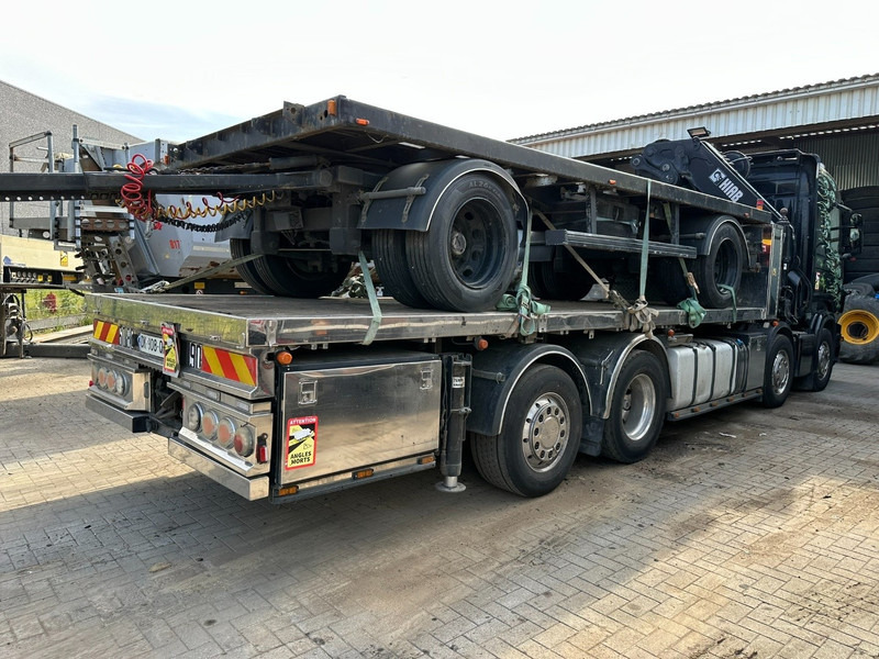 Scania R620 8x2 + KRAN HIAB 800EP-5 HiPro - RETARDER - LIFT/STEERING AXLE - HIGHLINE SLEEPER - LEATHER - ALCOA - Pritsche LKW, Autokran: das Bild 5 Scania R620 8x2 + KRAN HIAB 800EP-5 HiPro - RETARDER - LIFT/STEERING AXLE - HIGHLINE SLEEPER - LEATHER - ALCOA - Pritsche LKW, Autokran: das Bild 5