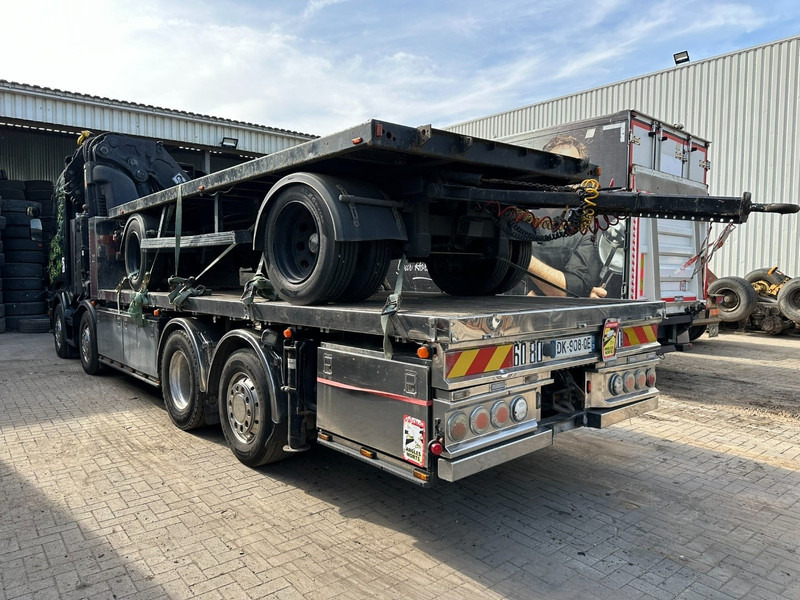 Scania R620 8x2 + KRAN HIAB 800EP-5 HiPro - RETARDER - LIFT/STEERING AXLE - HIGHLINE SLEEPER - LEATHER - ALCOA - Pritsche LKW, Autokran: das Bild 4 Scania R620 8x2 + KRAN HIAB 800EP-5 HiPro - RETARDER - LIFT/STEERING AXLE - HIGHLINE SLEEPER - LEATHER - ALCOA - Pritsche LKW, Autokran: das Bild 4