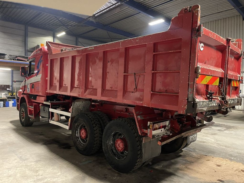 Scania T124-420 TORPEDO HAUBE - 6x4 - KIPPER - MANUAL GRS900 3+3 - STEEL SPRING / BALLIESTAS / LAMES / BLATT - Kipper: das Bild 3 Scania T124-420 TORPEDO HAUBE - 6x4 - KIPPER - MANUAL GRS900 3+3 - STEEL SPRING / BALLIESTAS / LAMES / BLATT - Kipper: das Bild 3