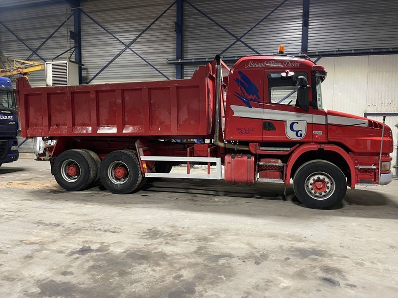 Scania T124-420 TORPEDO HAUBE - 6x4 - KIPPER - MANUAL GRS900 3+3 - STEEL SPRING / BALLIESTAS / LAMES / BLATT - Kipper: das Bild 5 Scania T124-420 TORPEDO HAUBE - 6x4 - KIPPER - MANUAL GRS900 3+3 - STEEL SPRING / BALLIESTAS / LAMES / BLATT - Kipper: das Bild 5