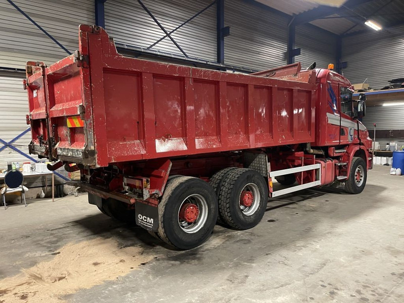 Scania T124-420 TORPEDO HAUBE - 6x4 - KIPPER - MANUAL GRS900 3+3 - STEEL SPRING / BALLIESTAS / LAMES / BLATT - Kipper: das Bild 4 Scania T124-420 TORPEDO HAUBE - 6x4 - KIPPER - MANUAL GRS900 3+3 - STEEL SPRING / BALLIESTAS / LAMES / BLATT - Kipper: das Bild 4