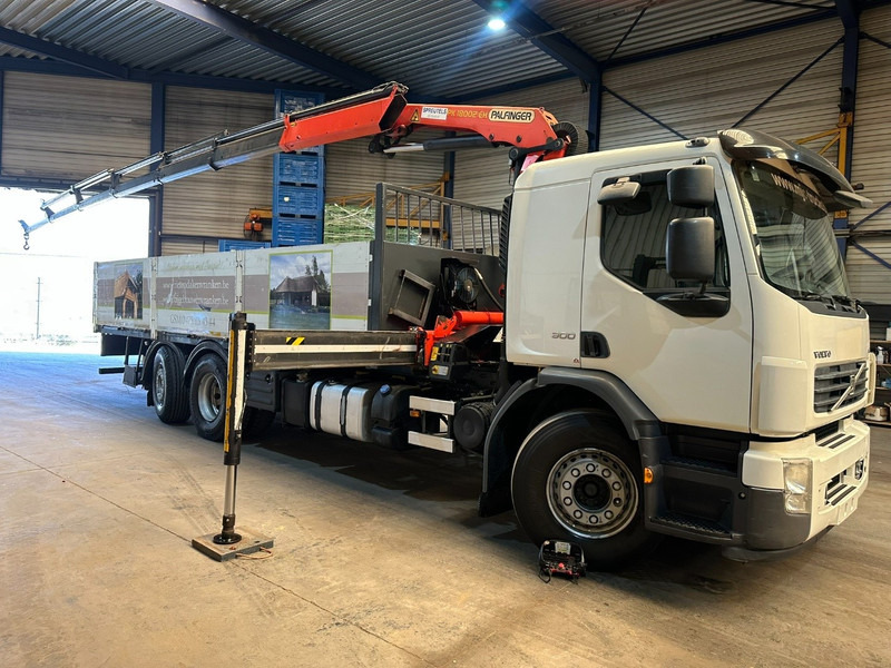 Volvo FE 300 6x2 + crane (20m!) PALFINGER PK18002 E 6x - LIFT / STEERING AXLE - MANUAL - EURO 5 - Pritsche LKW, Autokran: das Bild 2 Volvo FE 300 6x2 + crane (20m!) PALFINGER PK18002 E 6x - LIFT / STEERING AXLE - MANUAL - EURO 5 - Pritsche LKW, Autokran: das Bild 2