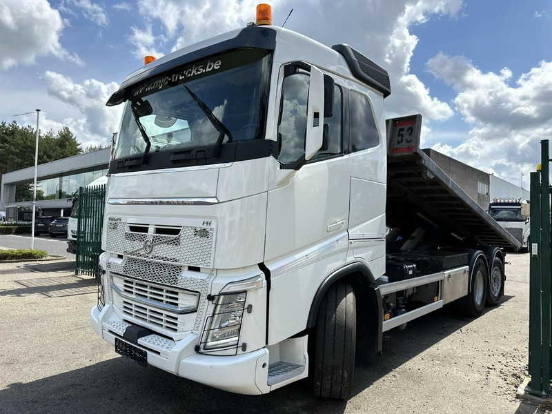 Volvo FH 420 6x2 KETTING 24T / CHAIN / KETTEN SYSTEM - LIFT + STEERING AXLE - INCL CONTAINER - I SHIFT - BE TRUCK - Seil Abrollkipper: das Bild 3 Volvo FH 420 6x2 KETTING 24T / CHAIN / KETTEN SYSTEM - LIFT + STEERING AXLE - INCL CONTAINER - I SHIFT - BE TRUCK - Seil Abrollkipper: das Bild 3