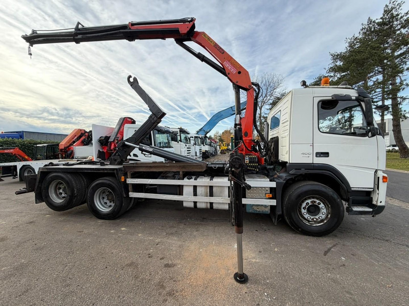 Volvo FM 400 6x2 HOOKLIFT + CRANE PALFINGER PK 15500 B (2x) - 5/6 F - MANUAL - EURO 4 - BE TRUCK - Abrollkipper, Autokran: das Bild 5 Volvo FM 400 6x2 HOOKLIFT + CRANE PALFINGER PK 15500 B (2x) - 5/6 F - MANUAL - EURO 4 - BE TRUCK - Abrollkipper, Autokran: das Bild 5