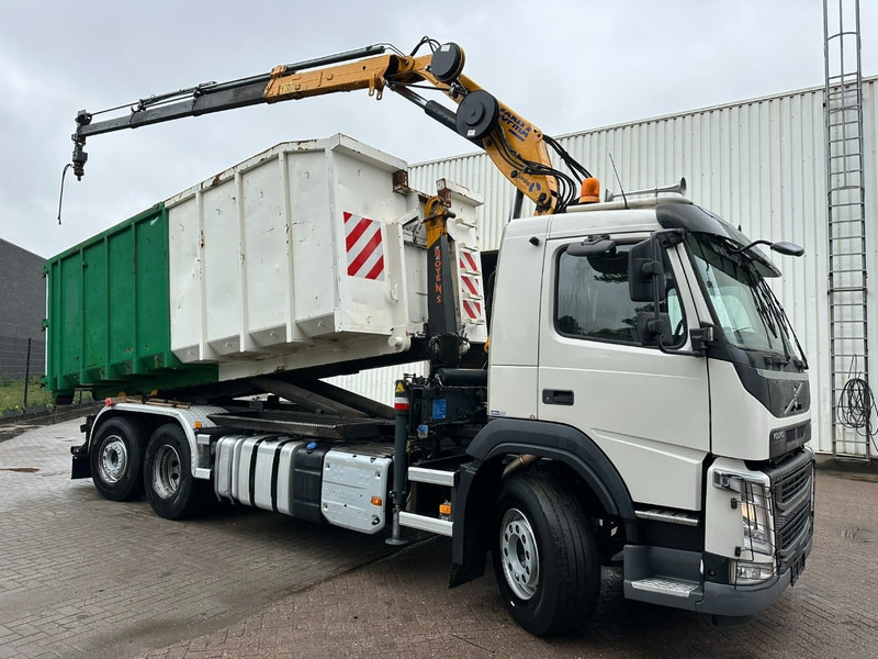 Volvo FM 420 6X2 HOOKLIFT + CRANE COPMA 170.3 - 5/6 F - EURO 6 - LIFT + STEERING AXLE - I SHIFT - BE TRUCK - Abrollkipper, Autokran: das Bild 3 Volvo FM 420 6X2 HOOKLIFT + CRANE COPMA 170.3 - 5/6 F - EURO 6 - LIFT + STEERING AXLE - I SHIFT - BE TRUCK - Abrollkipper, Autokran: das Bild 3