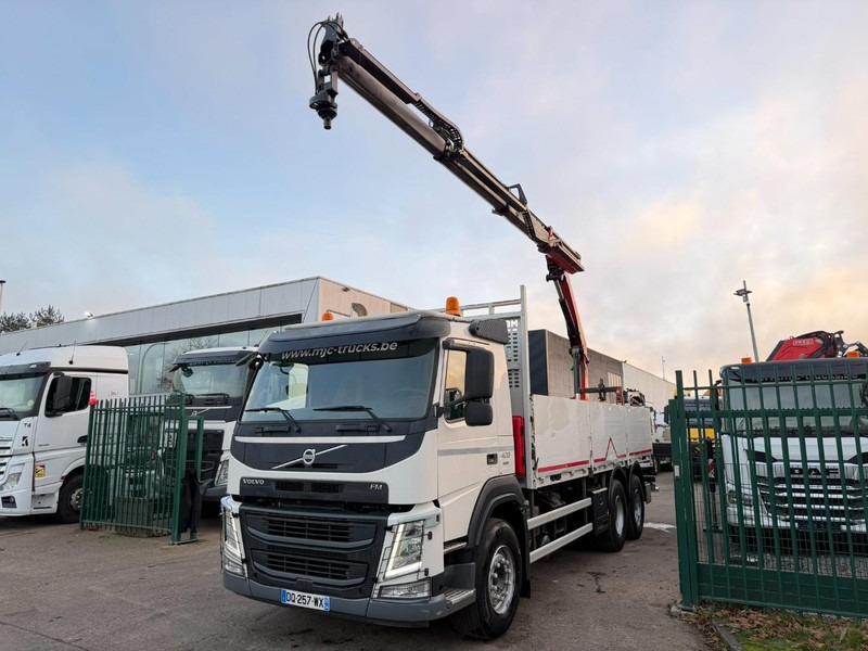 Volvo FM 420 6x4 BAUSTOFF + KRAN PALFINGER PK18502 SH B (3x) - ROTATOR - 5/6 F - TÜV 05/2026 - CG FR - PLATFORM 6m50 - I-Shift - 325.000km - STEEL SPRING / HUB REDUCTI - Pritsche LKW, Autokran: das Bild 4 Volvo FM 420 6x4 BAUSTOFF + KRAN PALFINGER PK18502 SH B (3x) - ROTATOR - 5/6 F - TÜV 05/2026 - CG FR - PLATFORM 6m50 - I-Shift - 325.000km - STEEL SPRING / HUB REDUCTI - Pritsche LKW, Autokran: das Bild 4