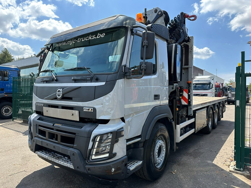 Volvo FMX 330 8x4 TRIDEM PRITSCHE + KRAN EFFER 265 / 6S - PLATFORM 7m50 - EURO 6 - RADIO - *473.000km* - TÜV 05/2026 - BE TRUCK - Pritsche LKW, Autokran: das Bild 4 Volvo FMX 330 8x4 TRIDEM PRITSCHE + KRAN EFFER 265 / 6S - PLATFORM 7m50 - EURO 6 - RADIO - *473.000km* - TÜV 05/2026 - BE TRUCK - Pritsche LKW, Autokran: das Bild 4
