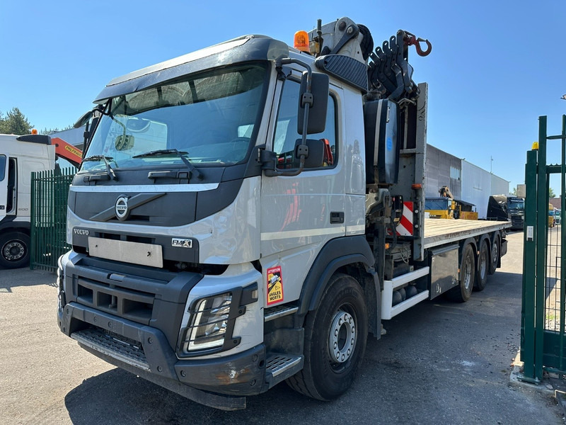 Volvo FMX 330 8x4 TRIDEM PRITSCHE + KRAN EFFER 265 / 6S - PLATFORM 7m50 - EURO 6 - RADIO - *473.000km* - TÜV 05/2026 - BE TRUCK - Autokran: das Bild 3 Volvo FMX 330 8x4 TRIDEM PRITSCHE + KRAN EFFER 265 / 6S - PLATFORM 7m50 - EURO 6 - RADIO - *473.000km* - TÜV 05/2026 - BE TRUCK - Autokran: das Bild 3