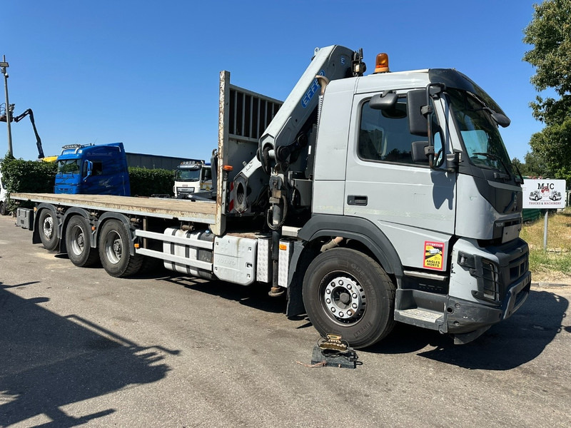 Pritsche LKW, Autokran Volvo FMX 340 8x4 TRIDEM PRITSCHE + KRAN EFFER 265 / 6S - PLATFORM 7m50 - EURO 6 - RADIO - *473.000km* - BE TRUCK: das Bild 1
