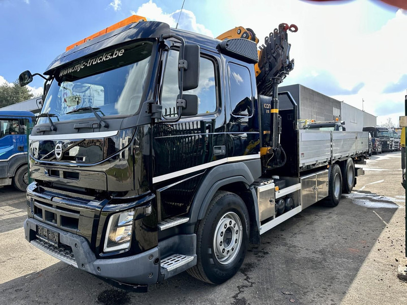 Volvo FMX 370 6x2 PRITSCHE 6M35 + KRAN EFFER 215/6S -*127.000km* - LIFT AXLE - DOUBLE WHEELS - I SHIFT - EURO 6 - BE PAPERS - Pritsche LKW, Autokran: das Bild 4 Volvo FMX 370 6x2 PRITSCHE 6M35 + KRAN EFFER 215/6S -*127.000km* - LIFT AXLE - DOUBLE WHEELS - I SHIFT - EURO 6 - BE PAPERS - Pritsche LKW, Autokran: das Bild 4
