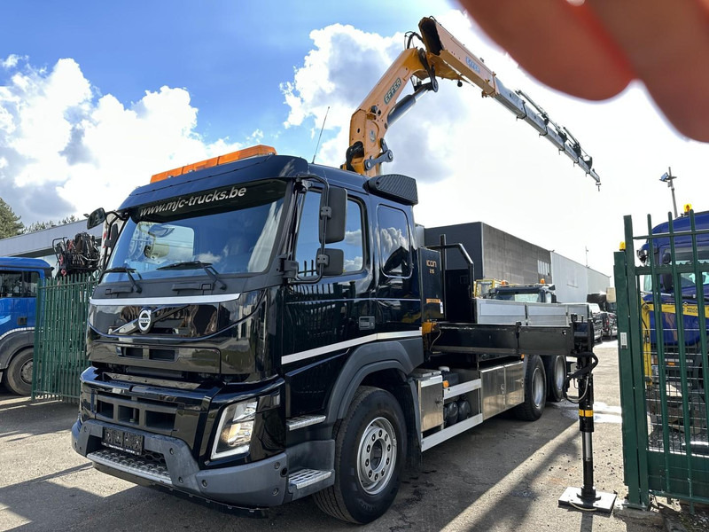 Volvo FMX 370 6x2 PRITSCHE 6M35 + KRAN EFFER 215/6S -*127.000km* - LIFT AXLE - DOUBLE WHEELS - I SHIFT - EURO 6 - BE PAPERS - Pritsche LKW, Autokran: das Bild 5 Volvo FMX 370 6x2 PRITSCHE 6M35 + KRAN EFFER 215/6S -*127.000km* - LIFT AXLE - DOUBLE WHEELS - I SHIFT - EURO 6 - BE PAPERS - Pritsche LKW, Autokran: das Bild 5
