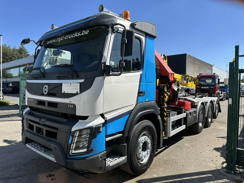Volvo FMX 460 8x4 TRIDEM HOOKLIFT + CRANE PK 23002 SH + GRABBER / ROTATOR - EURO 6 - LIFT + STEERING AXLE - *374.000km* - EXT BUMPER - Abrollkipper, Autokran: das Bild 3 Volvo FMX 460 8x4 TRIDEM HOOKLIFT + CRANE PK 23002 SH + GRABBER / ROTATOR - EURO 6 - LIFT + STEERING AXLE - *374.000km* - EXT BUMPER - Abrollkipper, Autokran: das Bild 3