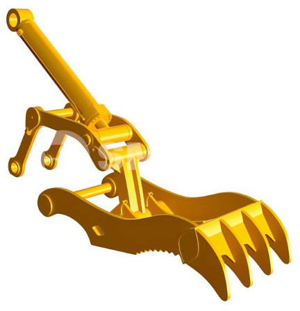 Cat 324D / 325D / 329D / 329E Grab - Anbauteil für Baumaschine: das Bild 1 Cat 324D / 325D / 329D / 329E Grab - Anbauteil für Baumaschine: das Bild 1