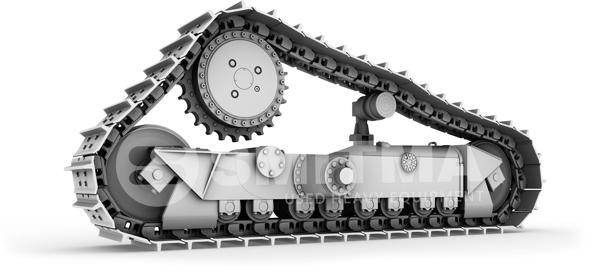 Cat D8T - Rahmen/ Chassis für Baumaschine: das Bild 1 Cat D8T - Rahmen/ Chassis für Baumaschine: das Bild 1