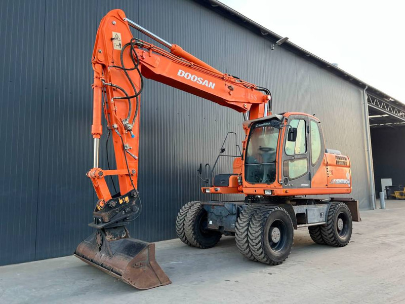 Doosan DX170W - Mobilbagger: das Bild 1 Doosan DX170W - Mobilbagger: das Bild 1