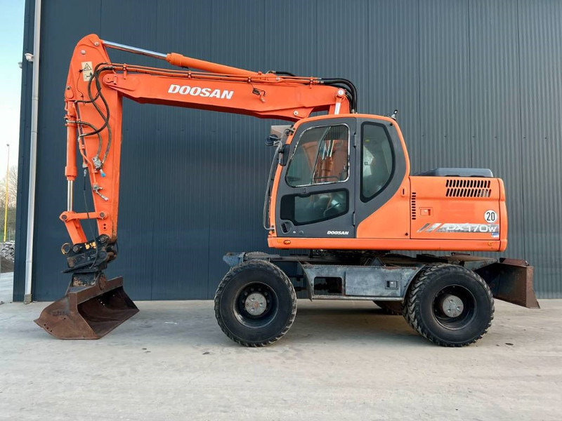 Doosan DX170W - Mobilbagger: das Bild 3 Doosan DX170W - Mobilbagger: das Bild 3