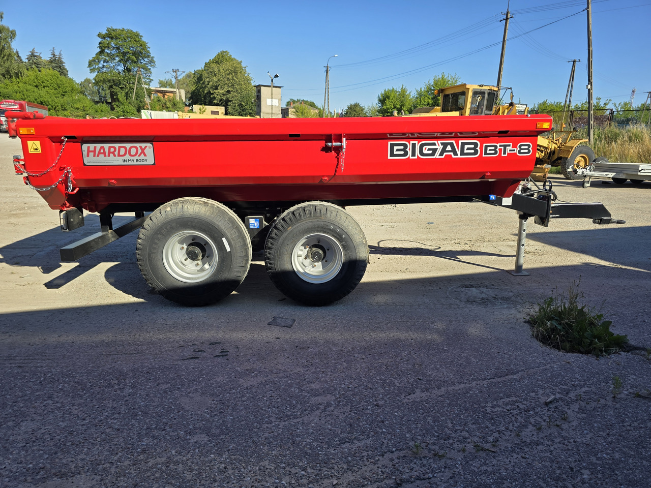 BIGAB BT-8 HARDOX - Landwirtschaftlicher Kipper: das Bild 5 BIGAB BT-8 HARDOX - Landwirtschaftlicher Kipper: das Bild 5