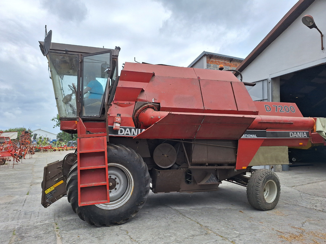 CASE DANIA 7200 - Mähdrescher: das Bild 4 CASE DANIA 7200 - Mähdrescher: das Bild 4