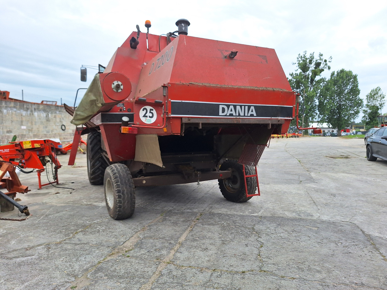 CASE DANIA 7200 - Mähdrescher: das Bild 5 CASE DANIA 7200 - Mähdrescher: das Bild 5
