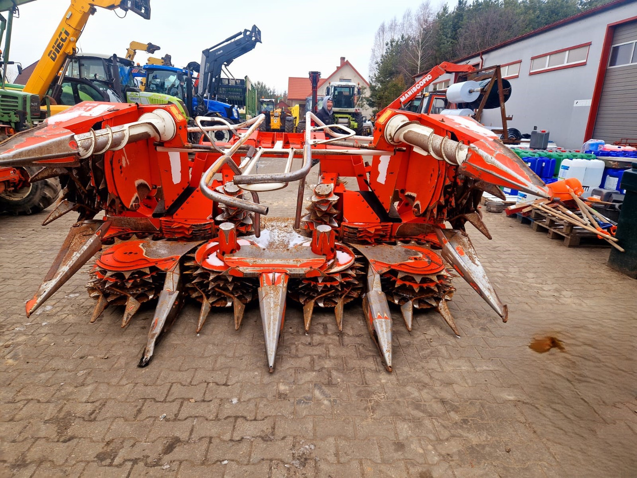 Kemper Champion 345 Claas Jaguar - Ernteforsatz für Häcksler: das Bild 2 Kemper Champion 345 Claas Jaguar - Ernteforsatz für Häcksler: das Bild 2