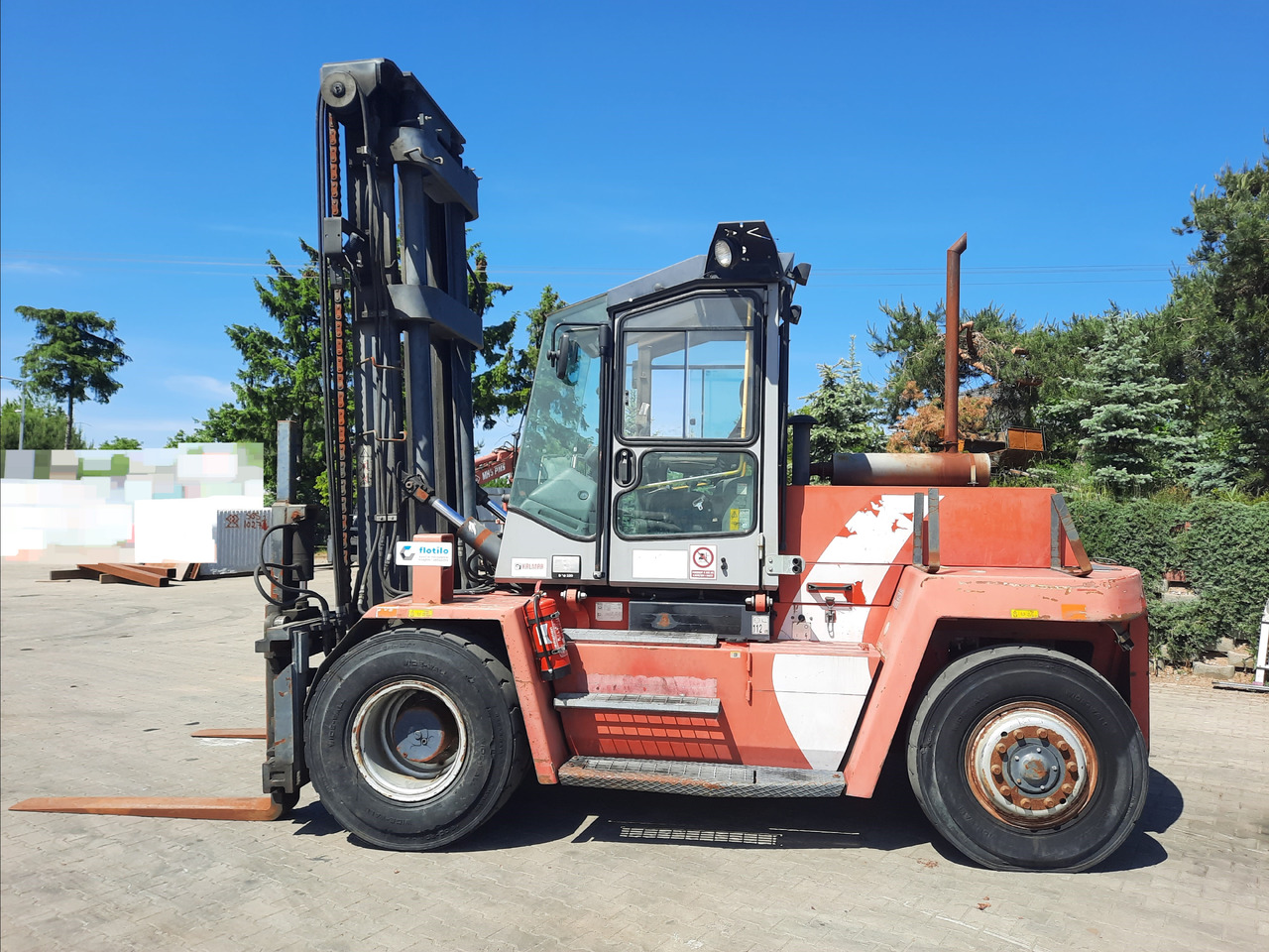 Kalmar DCD 100-6 - Dieselstapler: das Bild 2 Kalmar DCD 100-6 - Dieselstapler: das Bild 2