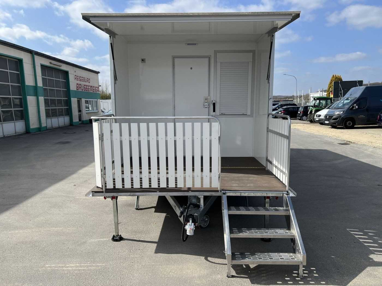 NEU: Wohncontainer, Anhänger ROSEMEIER EW TA-NO Mannschaftswagen 730 Veranda Mannschaftswagen: das Bild 11