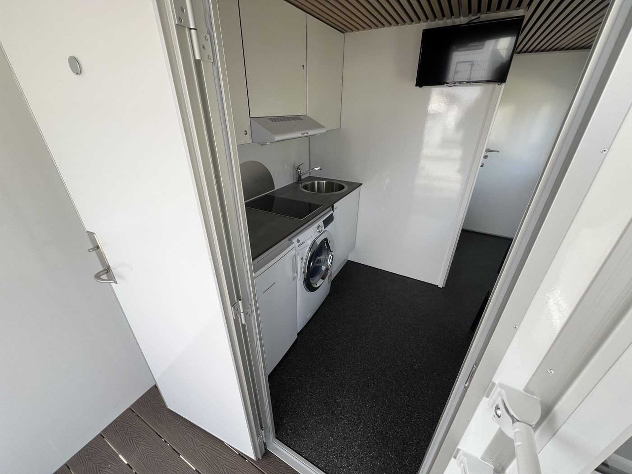 NEU: Wohncontainer, Anhänger ROSEMEIER EW TA-NO Mannschaftswagen 730 Veranda Mannschaftswagen: das Bild 14